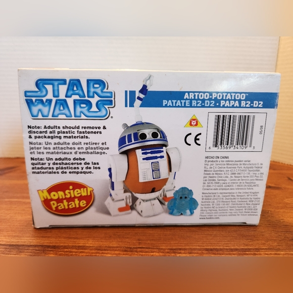 Star Wars Mr. Potato Head Artoo-Potatoo and Princess Tater Hologram NIB … - Picture 5 of 5